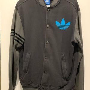 Vintage Adidas Button Snap Jacket